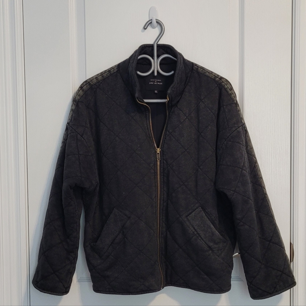 AVEC LES FILLES Quilted Jacket - Picture 4 of 9